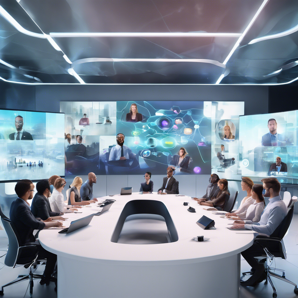 Lanzamiento de plataformas de videoconferencia con realidad mixta