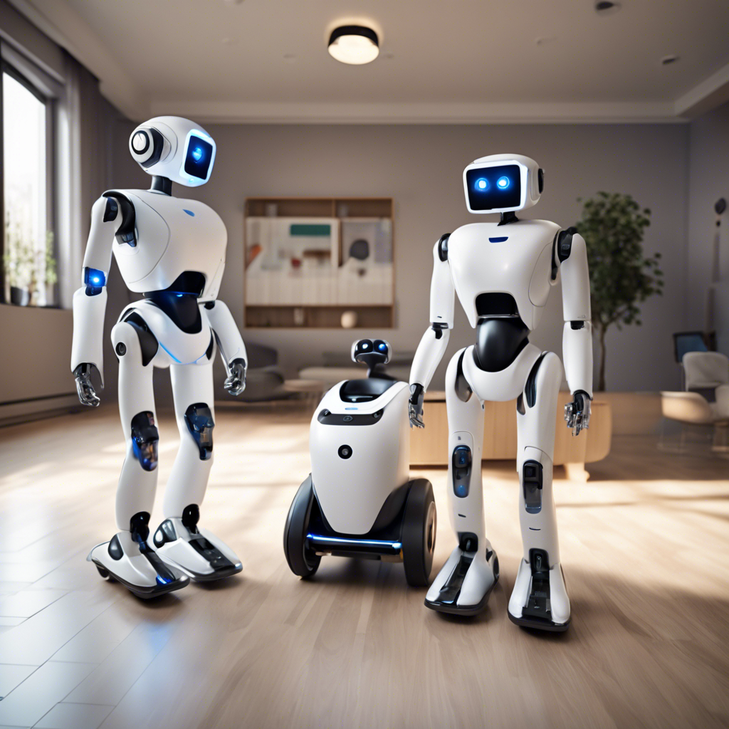 Presentacion de robots de asistencia para personas con movilidad reducida